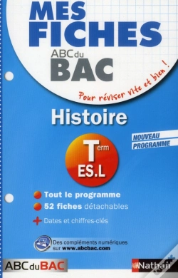 Capa do artigo Mes Fiches Abc Bac Histoire Term L Es