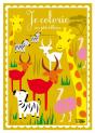 Mes Petits Tableaux A Colorier : Dans La Savane - Preview