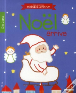 Capa do artigo Mes Premiers Tableaux À Colorier ; Noël Arrive
