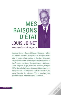 Capa do artigo Mes Raisons D'Etat