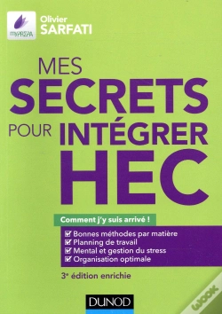 Capa do artigo Mes Secrets Pour Integrer Hec - 3e Ed. - Comment J'Y Suis Arrive !