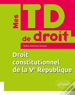 Capa do artigo Mes Td De Droit : Droit Constitutionnel De La Ve République