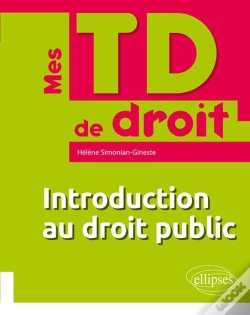 Capa do artigo Mes Td De Droit : Introduction Au Droit Public (Édition 2018)