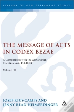 Capa do artigo Message Of Acts In Codex Bezae