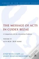 Message Of Acts In Codex Bezae (Vol 4).