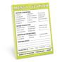 Messy Citation Nifty Note - Preview