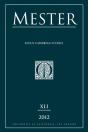 Mester (Volume 41) 2012 - Preview