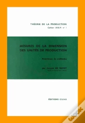 Capa do artigo Mesures De La Dimension Des Unités De Production T.1 ; Problèmes De Méthodes