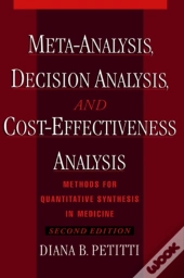 Meta-Analysis, Decision Analysis, And Cost-Effectiveness Analysis
