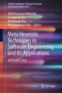 Meta Heuristic Techniques In Software Engineering And Its Applications - Preview