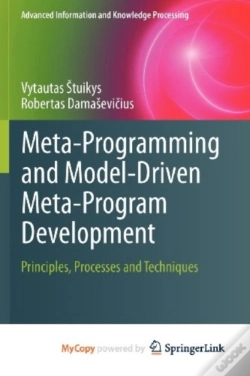 Capa do artigo Meta-Programming And Model-Driven Meta-Program Development
