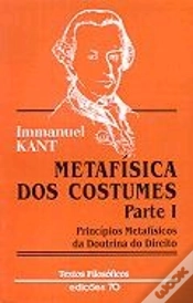 Capa do artigo Metafísica dos Costumes - Parte I