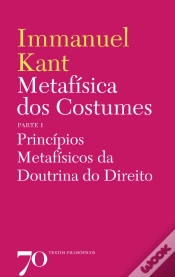 Capa do artigo Metafísica dos Costumes - Parte I
