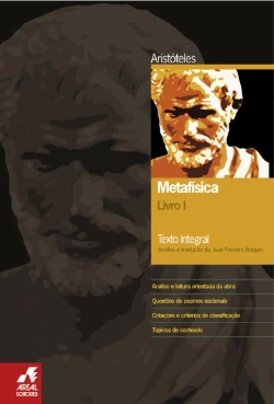 Capa do artigo Metafísica - Livro 1