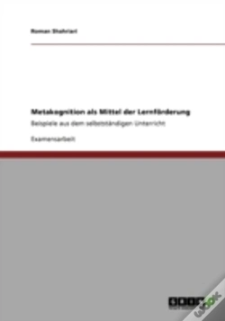 Capa do artigo Metakognition Als Mittel Der Lernforderung