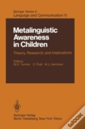 Metalinguistic Awareness In Children