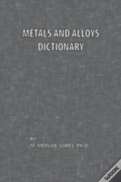 Capa do artigo Metals And Alloys Dictionary