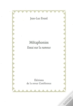Capa do artigo Métaphonies : Essai Sur La Rumeur
