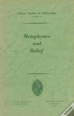 Capa do artigo Metaphysics And Belief