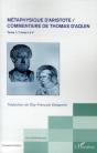 Métaphysique D'Aristote ; Commentaire De Thomas D'Aquin T.1 ; Livres I À V - Preview