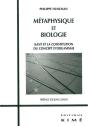 Metaphysique Et Biologie - Preview