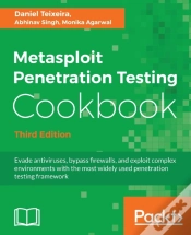 Capa do artigo Metasploit Pentration Testing Cookbook - Third Edition