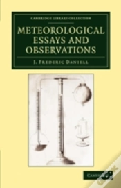 Capa do artigo Meteorological Essays And Observations