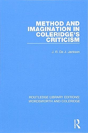Method And Imagination In Coleridge'S Criticism - Preview