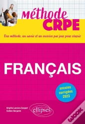 Méthode Crpe ; Français (Édition 2023)