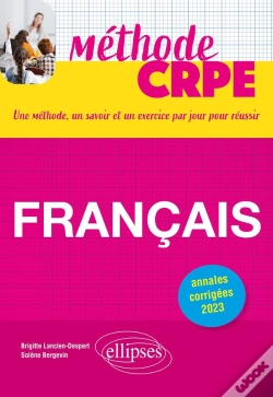 Capa do artigo Méthode Crpe ; Français (Édition 2023)
