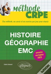 Méthode Crpe ; Histoire, Géographie, Emc (Édition 2023)