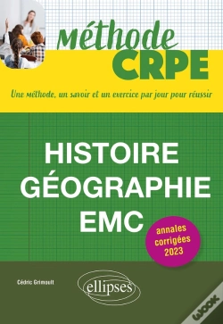 Capa do artigo Méthode Crpe ; Histoire, Géographie, Emc (Édition 2023)