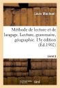 Methode De Lecture Et De Langage. Lecture, Grammaire, Geographie. Livret 3 - A L'Usage Des Eleves In - Preview
