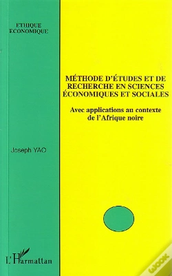 Capa do artigo Methode D'Etudes Et De Recherche En Sciences Economiques Et Sociales - Avec Applications Au Contexte