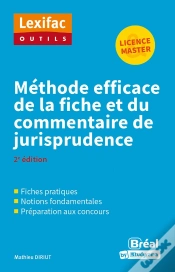 Capa do artigo Méthode Efficace De La Fiche Et Du Commentaire De Jurisprudence