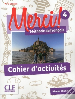 Capa do artigo Methode Merci Tome 4 : Méthode De Français ; Niveau Cecr ; A2 ; Cahier D'Activités (Édition 2016)