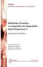 Méthodes D'Analyse Et Propriétés Des Dispositifs Hyperfréquences 2 : Techniques D'Analyse - Preview