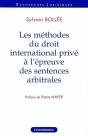 Methodes De Droit International Prive A L'Epreuve Des Sentences Arbitrales (Les) - Preview
