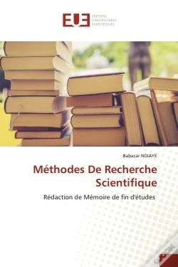 Capa do artigo Methodes De Recherche Scientifique - Redaction De Memoire De Fin D'Etudes