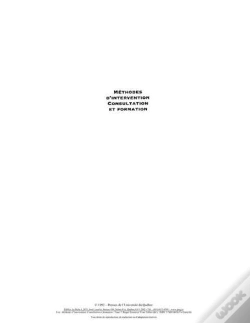Capa do artigo Méthodes D'Intervention Tome 7 ; Consultation Et Formation