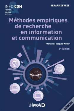 Capa do artigo Méthodes Empiriques De Recherche En Communication ; Observer, Décrire, Rendre Compte (2e Édition)
