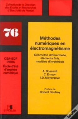 Capa do artigo Méthodes Numériques En Électromagnétisme : Géométrie Différentielle, Éléments Finis, Modèles D'Hystérésis