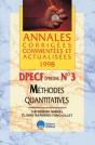 Methodes Quantitatives Dpecf 3 Annales Corrigees - Preview
