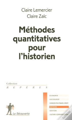 Capa do artigo Méthodes Quantitatives Pour L'Historien
