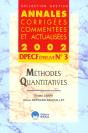 Methodes Quantitatives - Preview