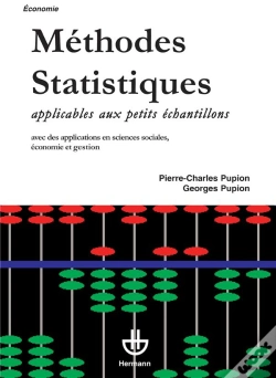 Capa do artigo Méthodes Statistiques ; Applicables Aux Petits Échantillons