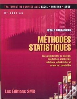Capa do artigo Methodes Statistiques Avec Applications En Gestion Production Marketing 3 Edition Traitement De Donnees