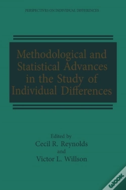 Capa do artigo Methodological And Statistical Advances In The Study Of Individual Differences