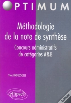 Capa do artigo Méthodologie De La Note De Synthèse. Concours Administratifs De Catégories A & B