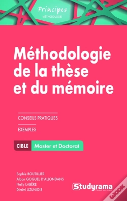 Capa do artigo Methodologie De La These Et Du Memoire